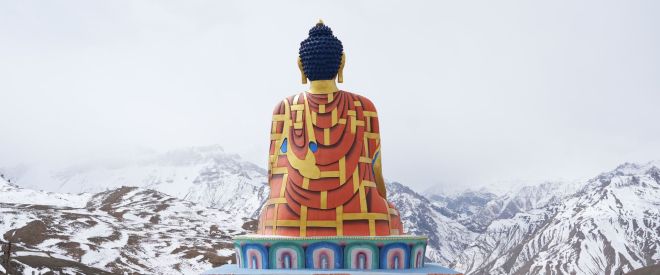 Langza Buddha Statue.