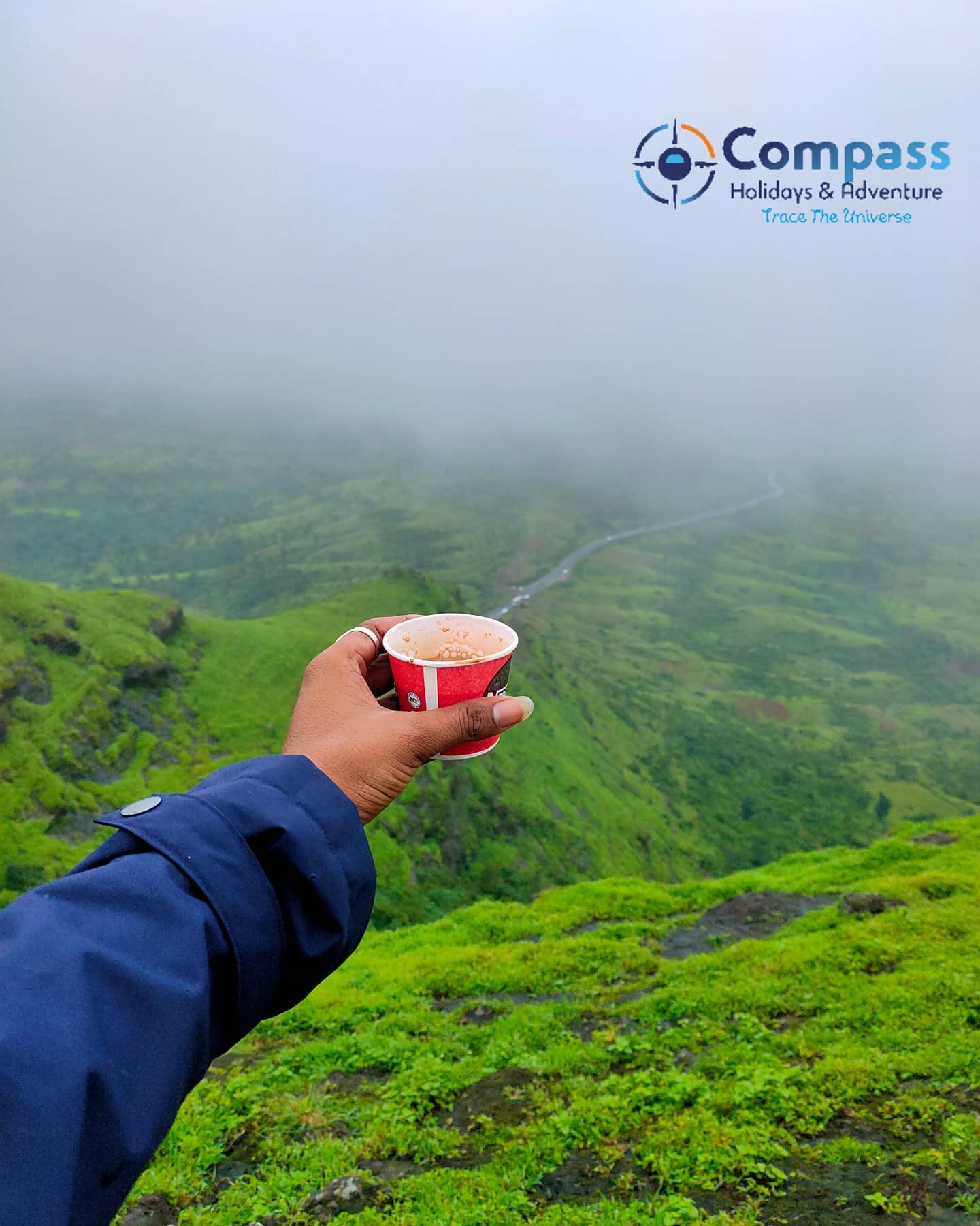 There is nothing quite like a cup of hot tea while trekking up the hills.
.
.
.
